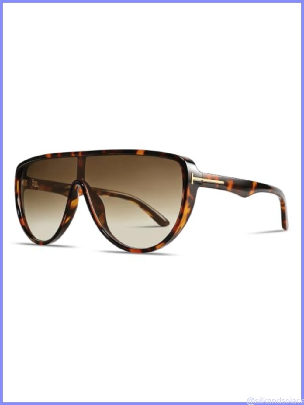 Oversized Aviator Sunglasses for Women Retro Vintage Pilot Large Frame UV400